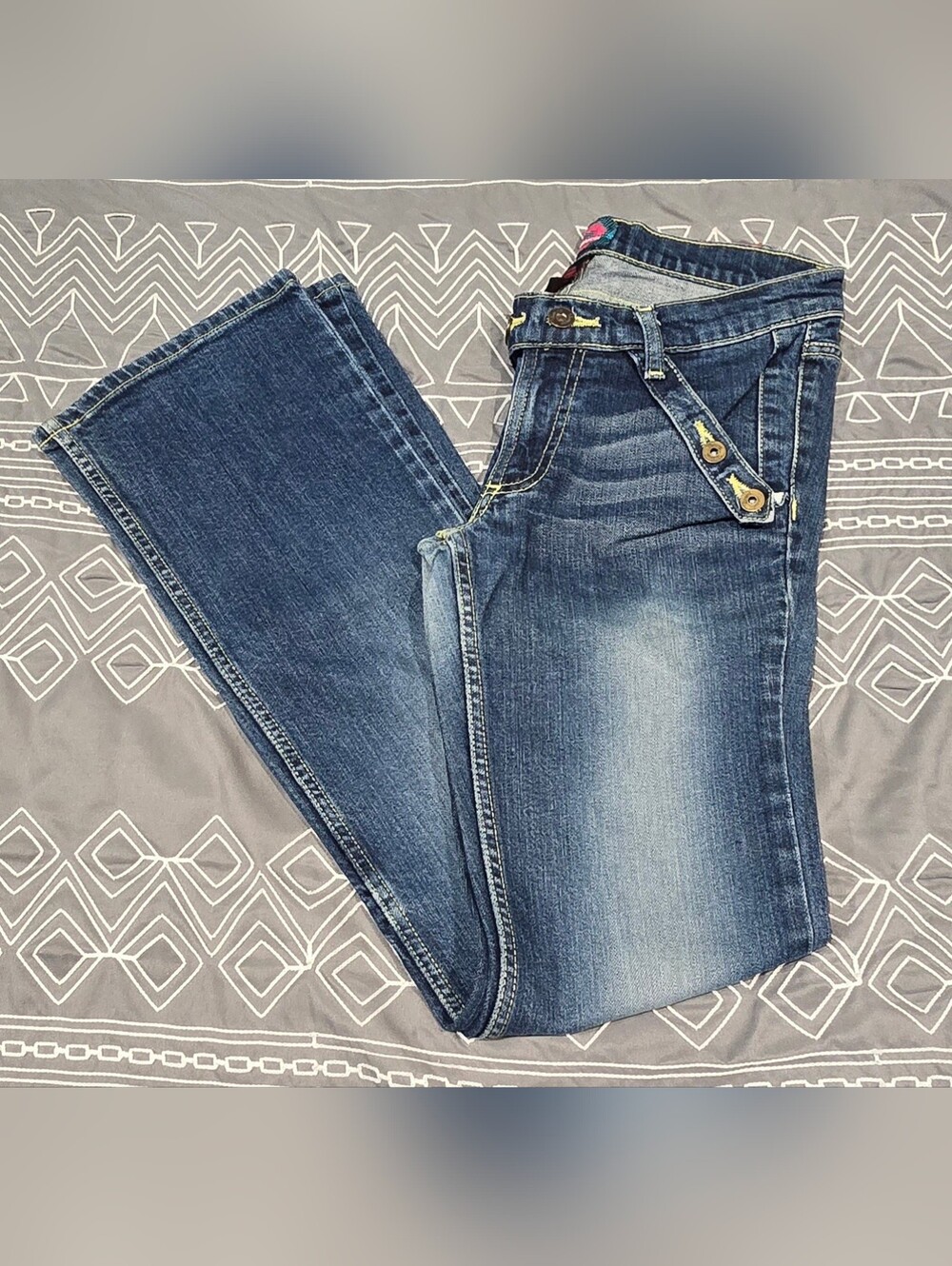 Fiorucci Low Rise Bootcut Jeans Size 5